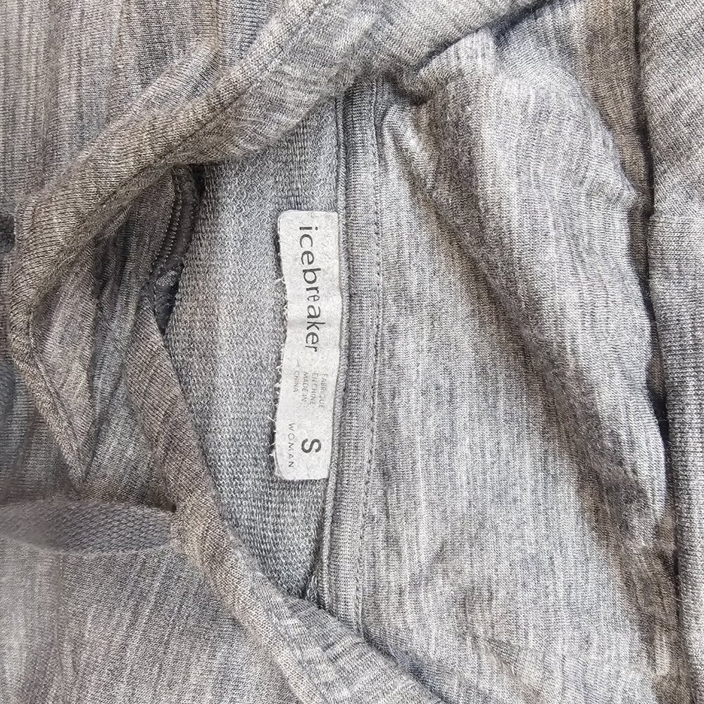 Icebreaker Women's Crush Long Sleeve Merino Hoodies lightweight outdoor hiking - Picture 5 of 16